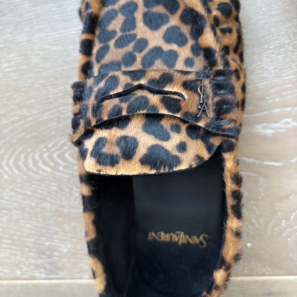 Women's Le Loafer Penny Slippers in Pony Hair Leather - Picture 11 of 12